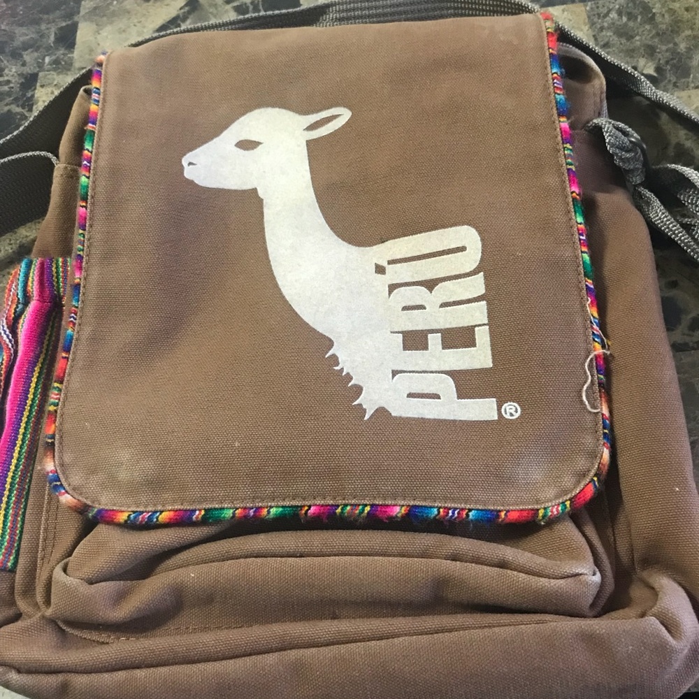 Crossbody Messenger Bag from Peru